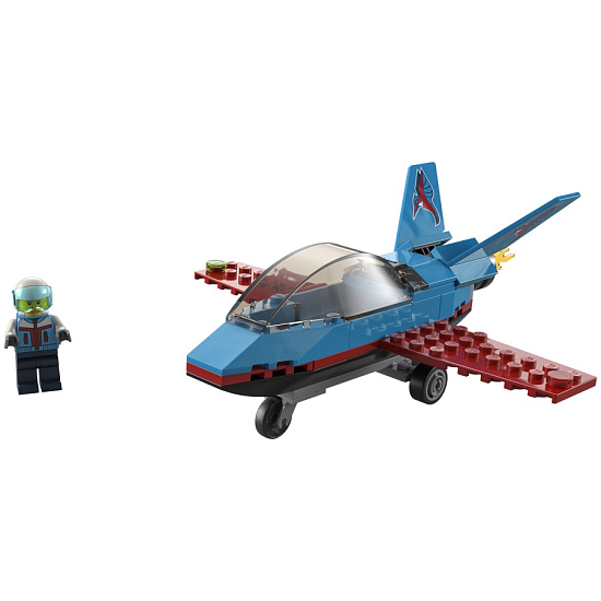 Конструктор LEGO City 60323 Трюковый самолёт