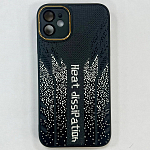 Задняя накладка Craft для iPhone 11, черная, тряпичная с защитой камеры