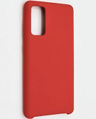 Задняя накладка SILICONE COVER для Samsung Galaxy S20FE красный