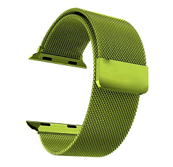 Металлический ремешок для Apple Watch (44mm) милан зеленый
