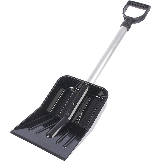 Лопата автомобильная ковш 345 × 260 мм,, алюминиевый черенок