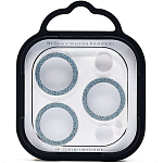 Противоударное стекло для камеры СG06 для iPhone 15 Pro/15 Pro Max (blue)