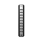 USB-Хаб CH-310 черный, 10 портов