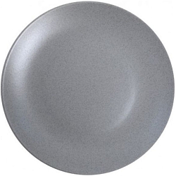 Тарелка обеденная 27 см Alfa "Серый мрамор" арт.PT044027F647