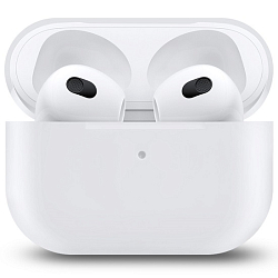 Силиконовый чехол ISA для AirPods 3 Silicone white
