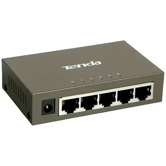 Коммутатор TENDA TEG1005D 5-портовый гигабитный настольный