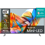 Телевизор Hisense 65U6KQ 65" (UHD/ Mini-LED/ 60Hz), темно-серый