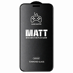 Противоударное стекло SUPGLASS для iPhone 15 Pro черное, MATT XC-13