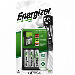 Зарядное устройство ENERGIZER Maxi Charger incl. 4xAA 2000mAh (1/4) E300321203