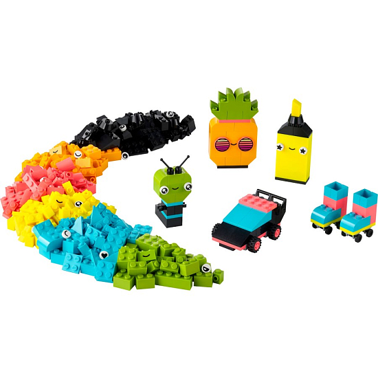 Конструктор LEGO Classic 11027 Творческое неоновое веселье