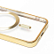 Задняя накладка SM027 SafeMag для iPhone 12 (gold) (232389)
