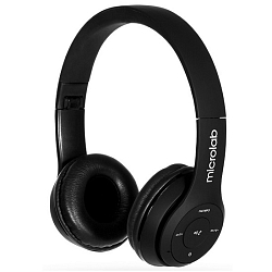 Наушники MICROLAB T970BT черные (Bluetooth)