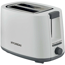 Тостер HYUNDAI HYT-2301 белый/серый
