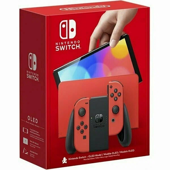 Игровая приставка NINTENDO Switch OLED Mario Edition