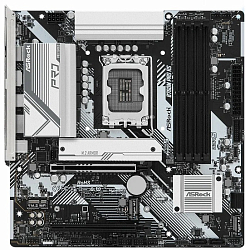 Материнская плата ASRock B760M Pro RS, Micro-ATX, LGA 1700, Intel B760, 4xDDR5, 4xSATA, 3xM.2, 1xPCI-E 5.0 x16, 1xPCI-E 3.0 x4, 1xHDMI, 1xDP, 1x 2.5Gb