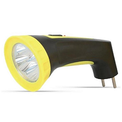 Фонарь ULTRAFLASH LED 3804M черный/желтый