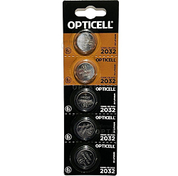 Элемент питания OPTICELL CR2032 SPECIALTY BL-5 отрывной (5/50/40300)