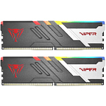 Оперативная память DDR5 32Gb (2x16Gb Kit) Patriot Viper VENOM RGB 6800MHz CL34 UDIMM  KIT (PVVR532G680C34K)