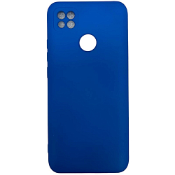 Задняя накладка SILICONE COVER для Xiaomi Redmi 9C №04 Синий