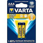 Элемент питания VARTA LR03 LongLife BL-2 (2/20/100)