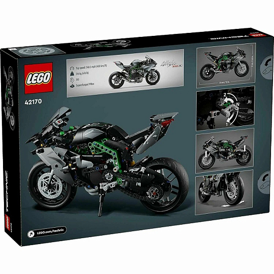 Конструктор LEGO Technic 42170 Мотоцикл Kawasaki Ninja H2R