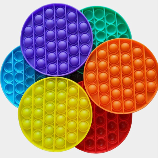 Брелок POP IT однотонный