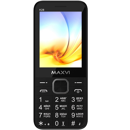 Телефон MAXVI K28 black