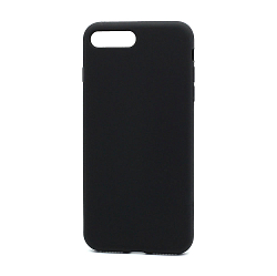 Силиконовый чехол FAISON для iPhone 7/8 Plus, Matte, матовый, чёрный