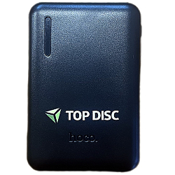 Внешний АКБ HOCO J115 Journey (5000mAh) чёрный, с логотипом