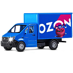 Машинка металлическая, инерционная, Автопанорама, коллекция Ozon, 1:28