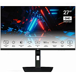 Монитор игровой 27" ABR Technology MS27GQ2K-i1 (IPS/ 2560x1440/ 165 Гц/ динамики), черный