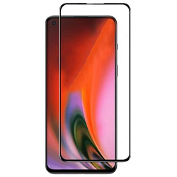 Противоударное стекло DF для OnePlus Nord 2/2T/CE 2 DF onColor-01 (black)