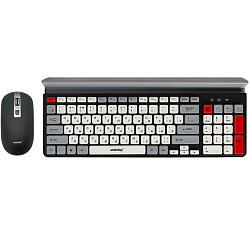 Клавиатура+мышь SMARTBUY 201359AG черный/серый/белый (SBC-201359AG-KW)