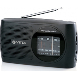 Радиоприемник VITEK VT-3587 BK черный