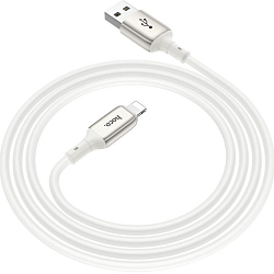 Кабель USB <--> Lightning  1.0м HOCO X66 Howdy, белый