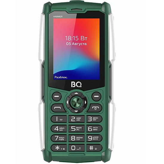 Телефон BQ 2449 Hammer Green