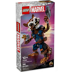 Конструктор LEGO DC Super Hero 76282 Ракета и Бэби Грут