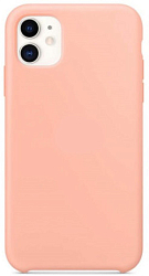 Силиконовый чехол SILICONE CASE для iPhone 11, №27 персиковый