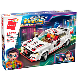 Конструктор QMAN "Гонки-ралли: Автомобиль Рой" (302 дет., 1 фигурка)