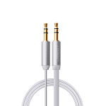 Кабель Jack 3.5 <--> Jack 3.5  2.0м EARLDOM ET-AUX10 белый
