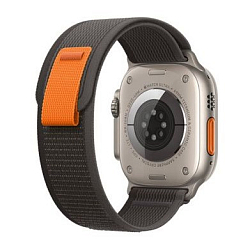 Нейлоновый ремешок HOCO WA14 для Apple Watch 38-41mm black with gray