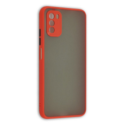 Силиконовый чехол SKIN SHELL для Xiaomi POCO M3 (Красный)