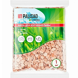 Щепа для копчения рыбы (ольха+бук+чабрец), Россия Camping// Palisad 69513