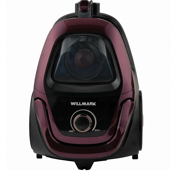 Пылесос WILLMARK VC-2630CYM бордовый