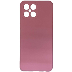 Задняя накладка ZIBELINO Soft Matte для Honor X8 (розовый) защита камеры
