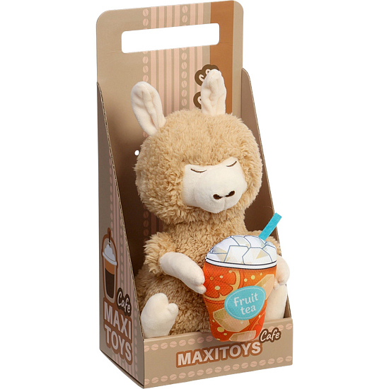 Мягкая игрушка MaxiToys «Лама Альма», 25 см 10941687