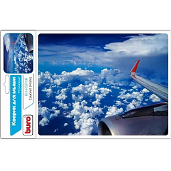 Коврик BURO BU-R51748 рисунок/самолет