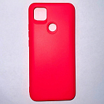 Задняя накладка Мобилис для Xiaomi Redmi 9C/10A, фуксия , матовая с защитой камеры