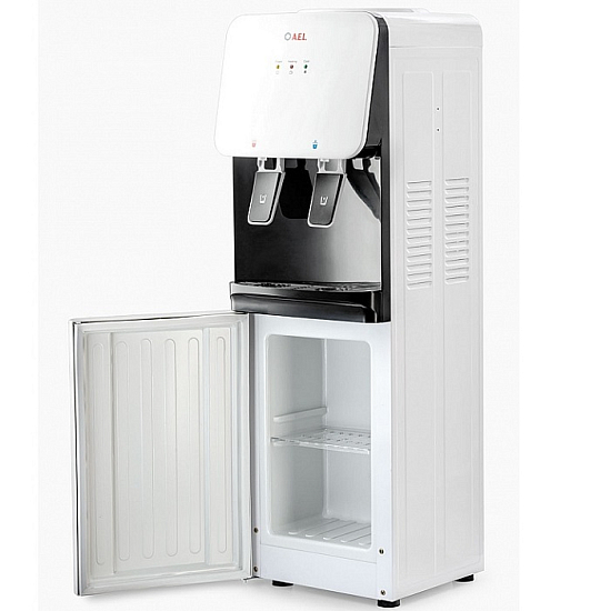 Кулер AEL LK-AEL-85c напольный белый/черный