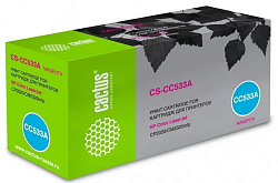 Картридж Cactus CS-CC533A пурпурный для HP Color LaserJet CP2025/CM2320mfp (2800стр.)